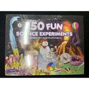 UNGLINGA 50 Fun Science Experiments Kit Chemistry Earth Physics STEM Kids‎